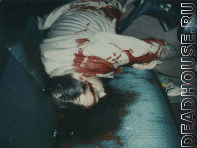 Crash. Bloodied corpse