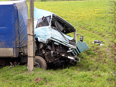 Head-on collision. Volokolamsk highway