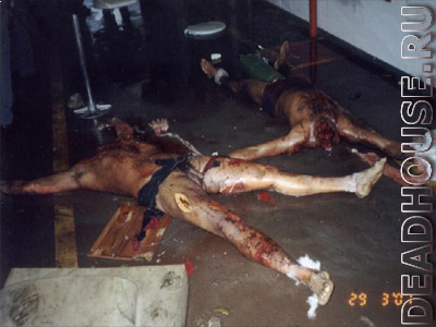 Corpses. Consequences of gang showdowns