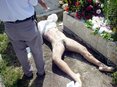 Crime corpses, victims of violence