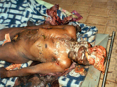 This corpse was used by the voodoo shaman for his purposes
