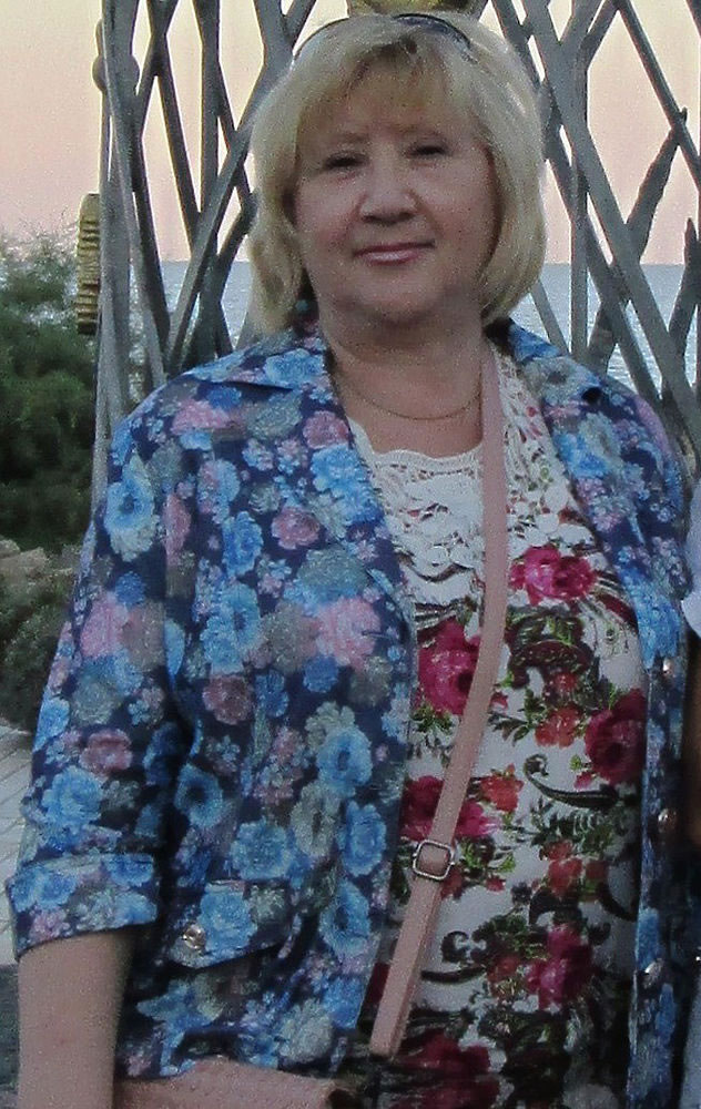 Lyudmila Ustenko, 63 years old