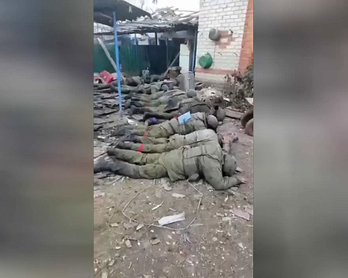 Execution of Russians in Ukraine