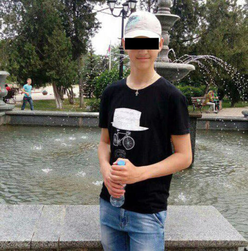 Sergey Stepanenko, 16 years old