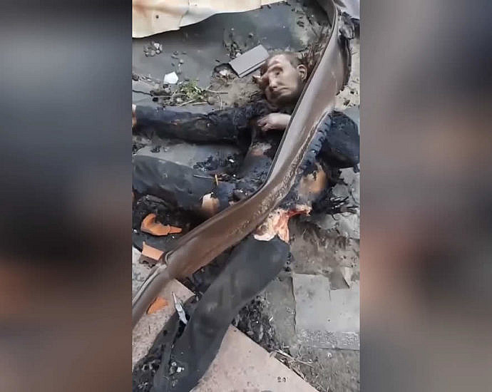 The corpse of a tanker Ukraine